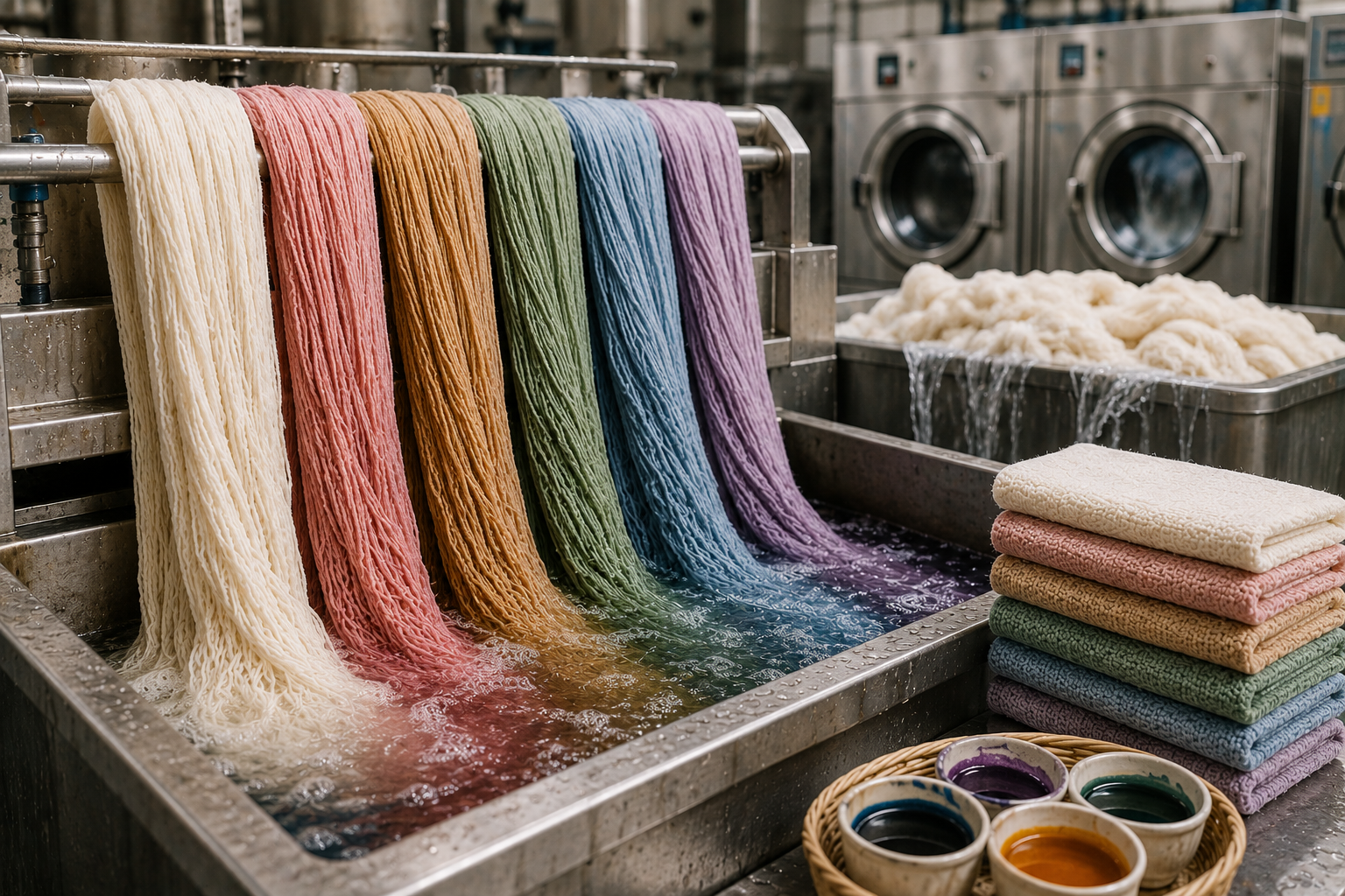 Dyeing & Washing