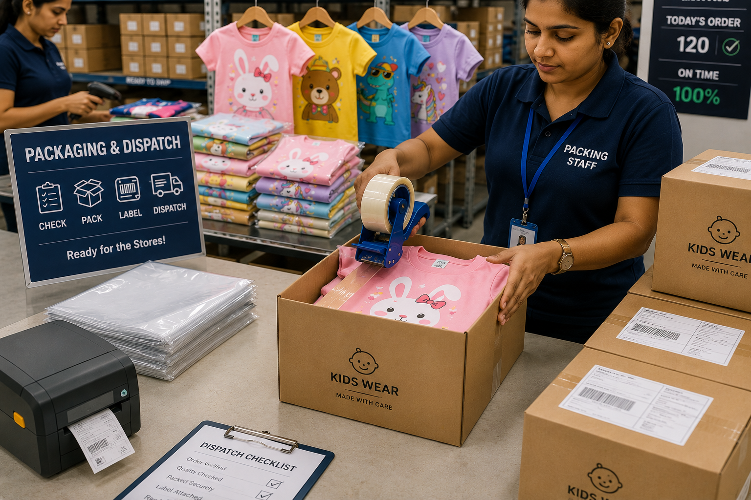 Packaging & Dispatch